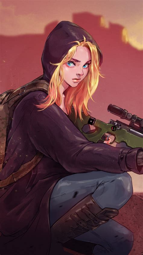 480x854 Pubg Game Girl Fanart Android One Hd 4k Wallpapers