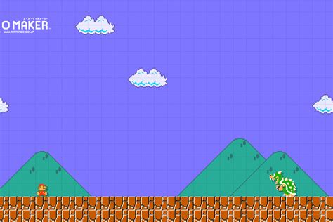 Super Mario Maker Heads To Pc And Mobile With Wallpaper
