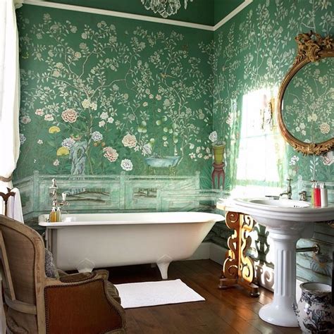 10 Bathroom Wallpaper Designs Bathroom Designs Design Trends