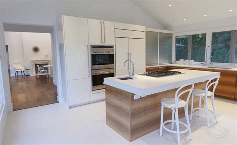 View Of Kitchen Kitchen Center Island Contemporary Kitchen Island