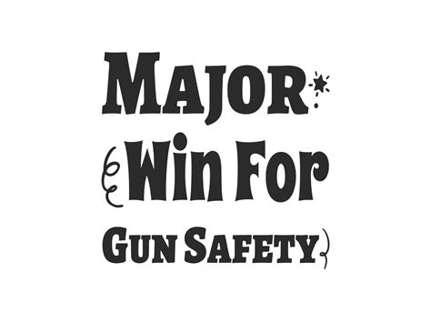 Major Win For Gun Safety Graphic By Designscape Arts · Creative Fabrica