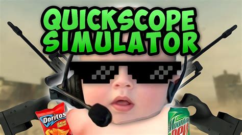 Most Mlg Game Ever Quickscope Simulator Youtube