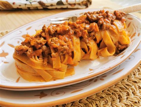 Tagliatelle Bolognese The Authentic Italian Recipe The Pasta Project