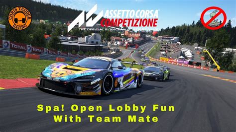 Assetto Corsa Competizione Team Mate Battles In Open Lobby Fun