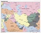 Free Large Map of Asia Political | World Map With Countries