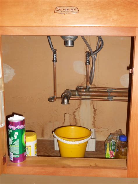 Continue reading about plumbing check vent under counter sink. How to fix leaky pipes under your kitchen sink