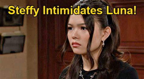 The Bold And The Beautiful Spoilers Steffy S Invitation Makes Luna Nervous Puts Rj S