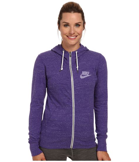 Zip hoodie, vintage, black, xxl. Nike Gym Vintage Full-Zip Hoodie in Purple | Lyst