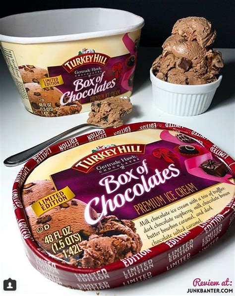 Turkey Hill Box Of Chocolates Ice Cream Premium Ice Cream Milk