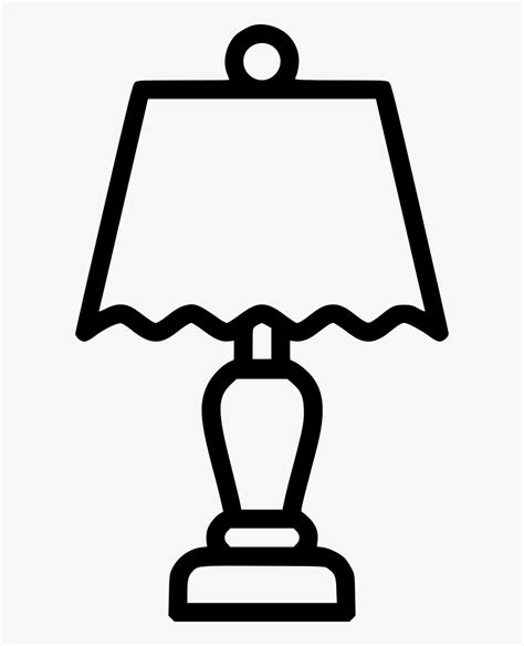 Lamp Clip Art Black And White