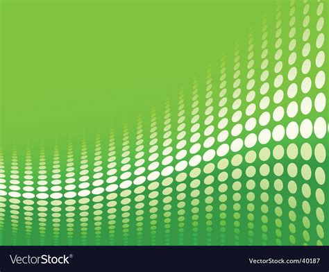 Green Halftone Background Royalty Free Vector Image
