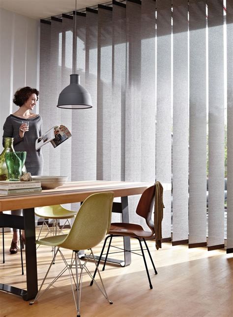 Vertical Blinds From Luxaflex Are The Perfect Blind For A Large Door