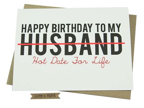 Husband Birthday Card Loving Funny For Him Hot Sexy