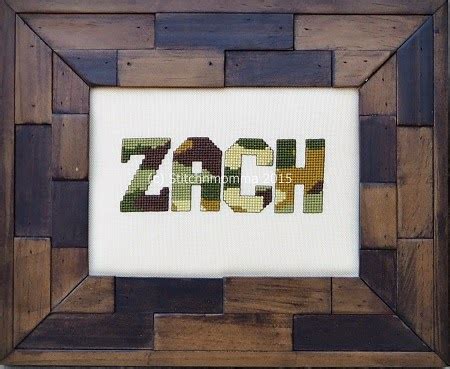 These letters are between 12 and 30 stitches tall. STITCHNMOMMA: Green Camo Alphabet Cross Stitch Pattern
