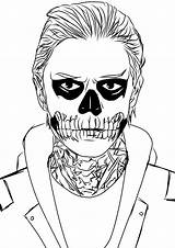 Horror American Story Coloring Deviantart Drawing Langdon Xxxtentacion Anime Drawings Draw Movie Tate Ahs Sheets Tattoo Colouring Dibujo Template Stories sketch template