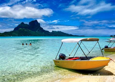 Bora Bora Boat Excursions Are The Best Bora Bora Tours