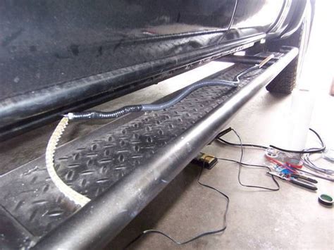 This would explain why i paid almost $300 to install my advance running boards! DIY Running Board Lights / Ground Lights | Tacoma World