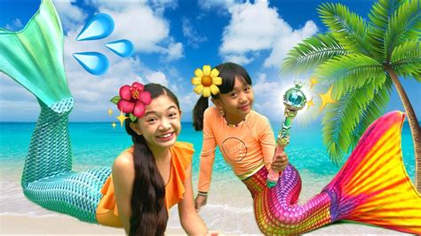 Kaycee And Rachel Mermaid Adventure Rachel Wonderland Youtube