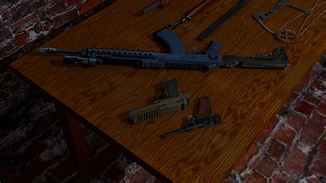 Artstation Table Of Guns