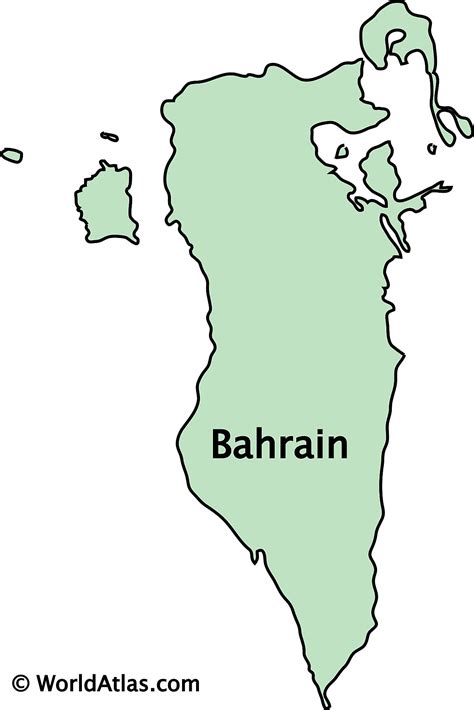 Bahrain Maps And Facts World Atlas