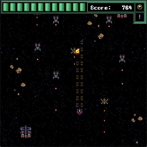 Oc Wip Space Shmup For Mobile By Mnots Rpixelart