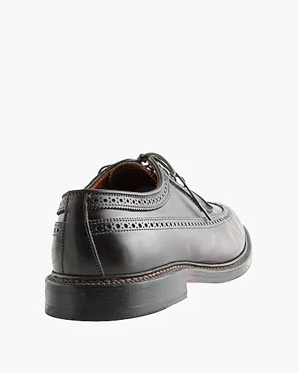 Jcrew Alden® For Jcrew Shell Cordovan Longwing Bluchers For Men