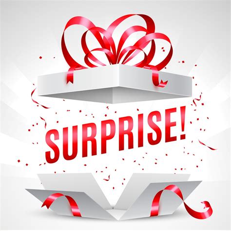 Surprise Gift Box Vector Integrated Electronics