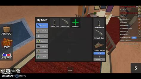 How to redeem codes in roblox murder mystery 7 ? codes for murder mystery 2 - YouTube