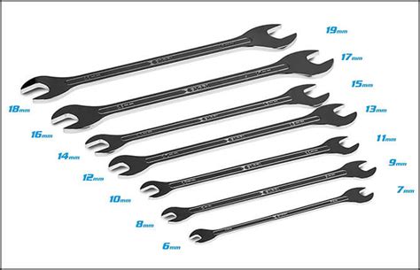Super Thin Open End Wrench Set Capri Tools