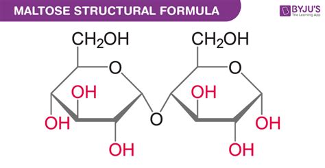 Maltose Formula Chemical Structure Properties