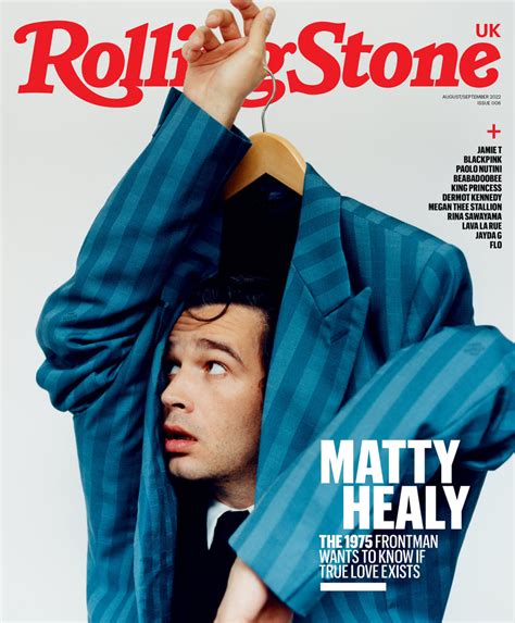 Matty Healy The 1975 Rolling Stone Magazine Augustseptember 2022 Cove Yourcelebritymagazines