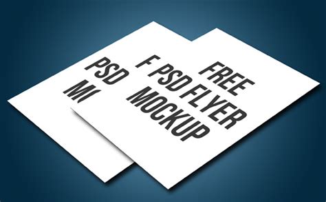 FREE 7 A4 Flyer Mockups In PSD InDesign AI