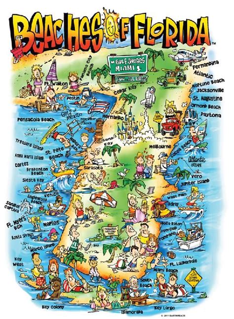 Going Coastal Map Of Florida Florida Vacation Florida Travel