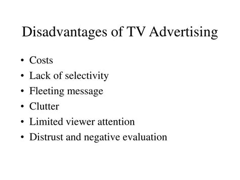 Ppt Advantages Of Tv Advertising Powerpoint Presentation Free