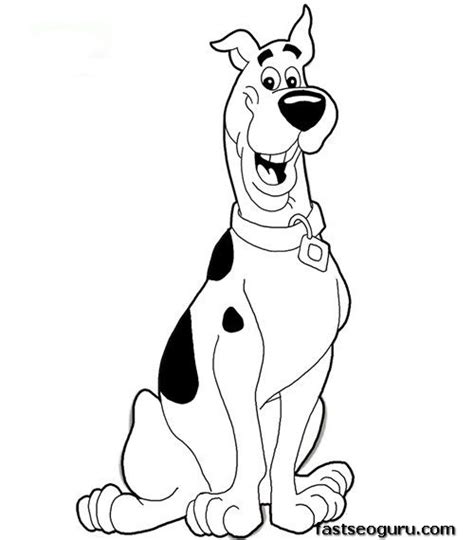 A Pup Named Scooby Doo Coloring Pages