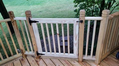 How To Build A Custom Deck Gate Youtube