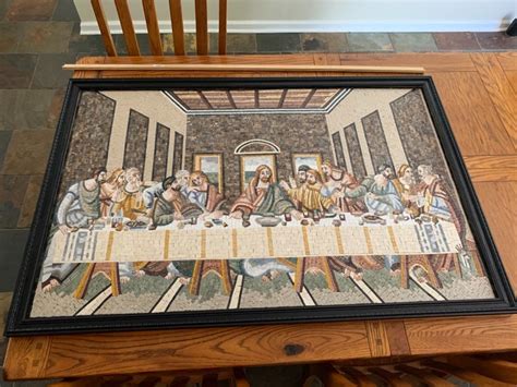 Religious Mosaics The Last Supper Religious Mozaico