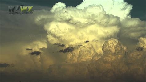 Cumulonimbus Cloud Timelapse In Southern Wisconsin Jul 13 2015 Youtube