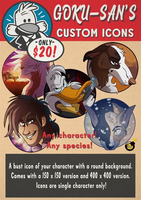 Icon Commissions — Weasyl