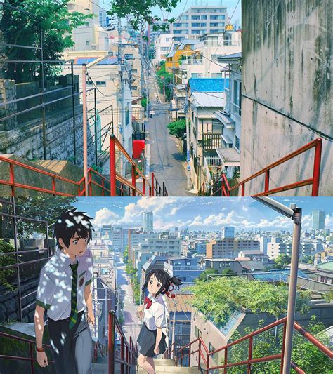 The Stunning Real Life Location Of Your Name 君の名 Japan Inside
