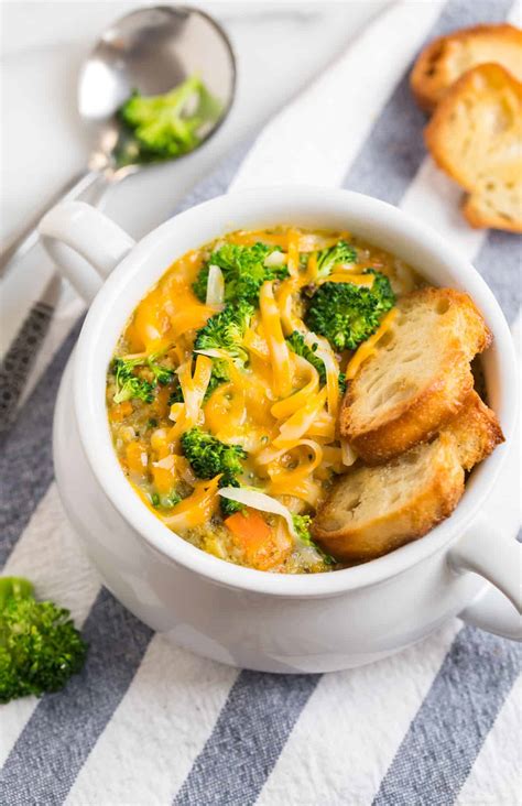 Instant Pot Broccoli Cheese Soup Ready In 30 Mintues
