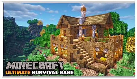 Ultimate Minecraft Starter Survival Base with EVERYTHING you NEED to