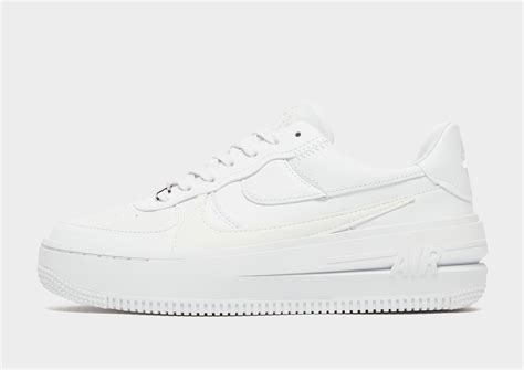 Nike Air Force 1 Pltaform Donna In Bianco Jd Sports