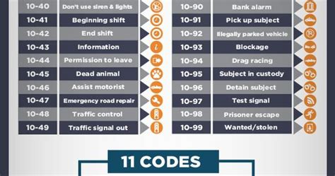 Join us as we take a look through its rich history. Police codes infographic | Survival, Infographic and ...