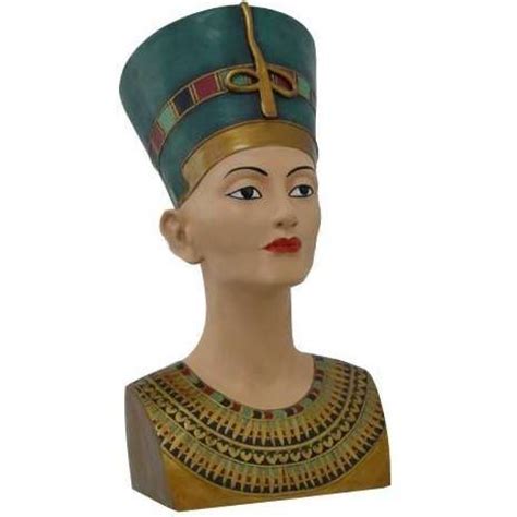 Egyptian Queen Nefertiti Bust 18 Inch Egyptian Statue