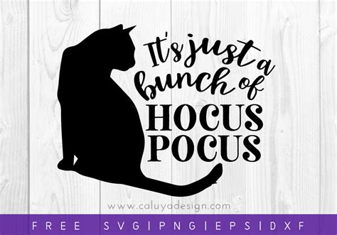 Free Hocus Pocus SVG, PNG, EPS & DXF by Caluya Design