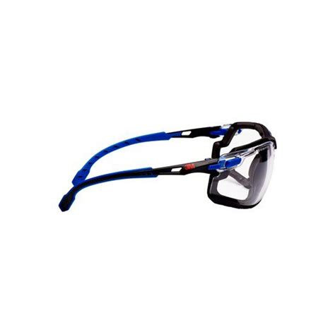 3m™ Solus™ 1000 Safety Glasses Blue Black Frame Scotchgard™ Anti Fog Anti Scratch Coating K