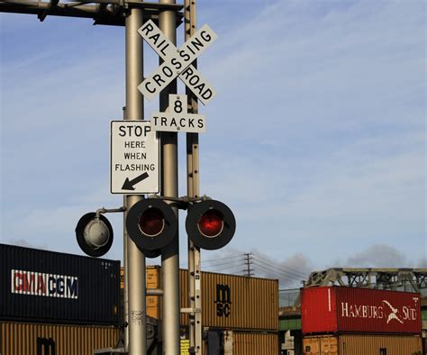 Rail Road Crossing Signs Free Stock Photo Public Domain Pictures