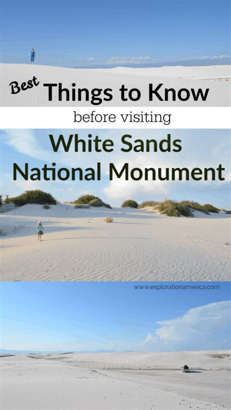 The Best Tips For White Sands National Monument Exploration America