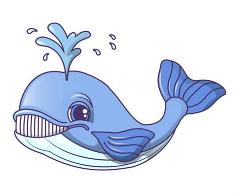 Whale Cartoon ⬇ Vector Image By © Rubynurbaidi Vector Stock 35628265